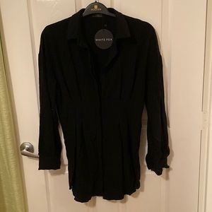 NWT WhiteFox “Feels Like a Holiday” Shirt Dress